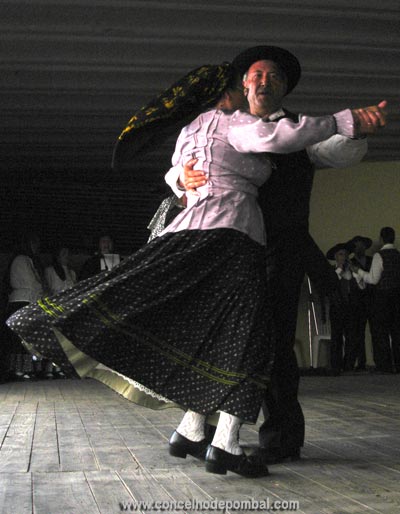 Foto dum par na participao do Rancho nas Festas Anuais 2007